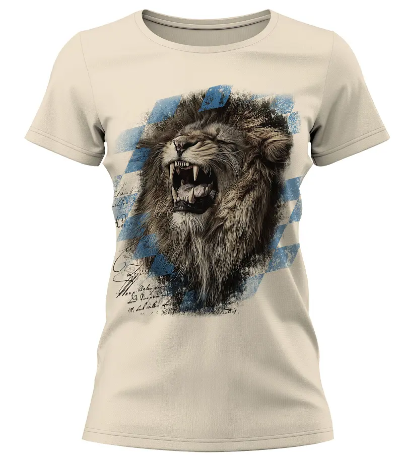Trachten Damen T-Shirt Löwe