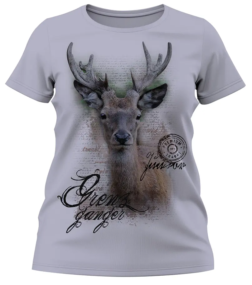 Trachten Damen T-Shirt Hirsch Junior