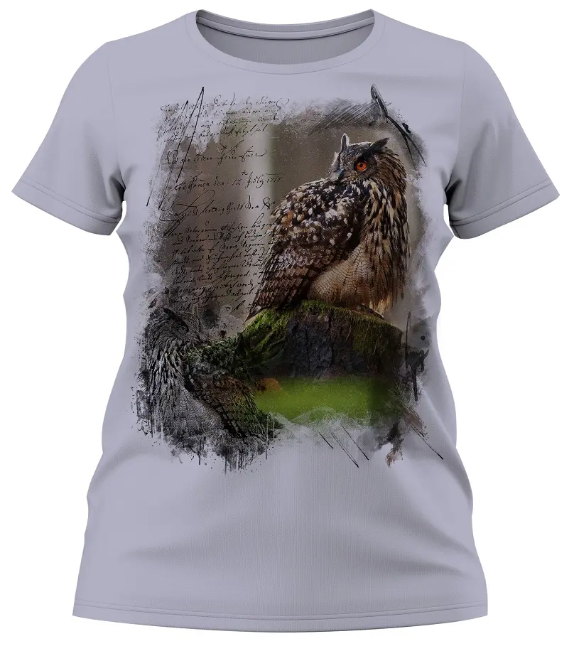 Trachten Damen T-Shirt Eule