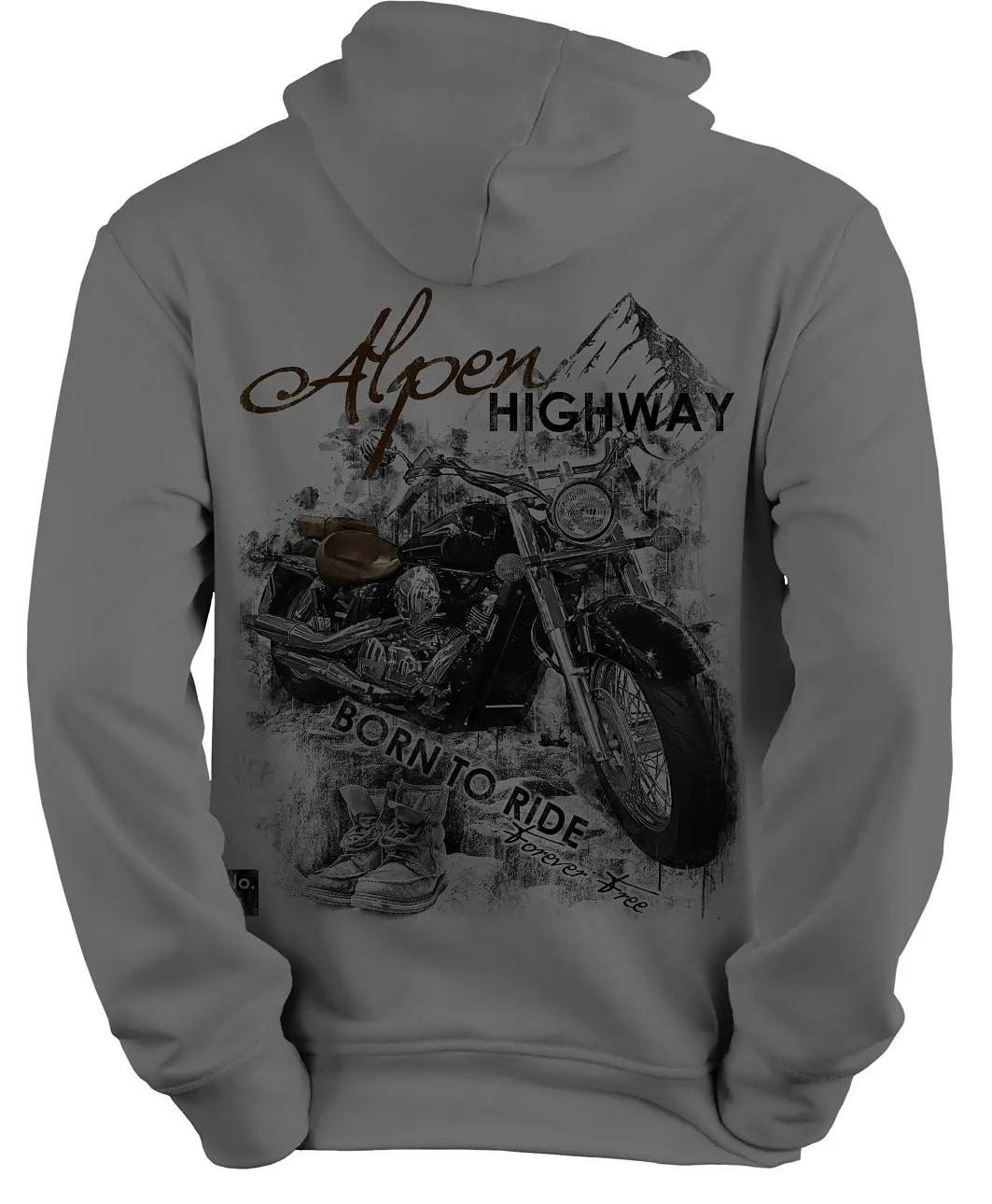 Trachten Hoodie Alpenhighway