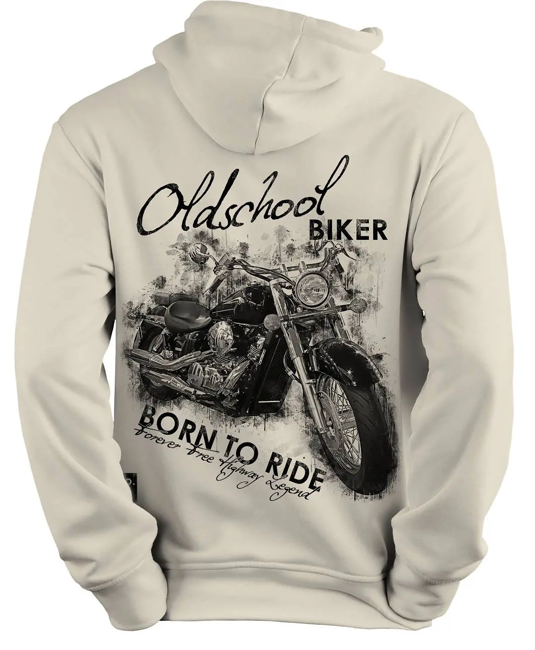 Trachten Hoodie Oldschool Biker