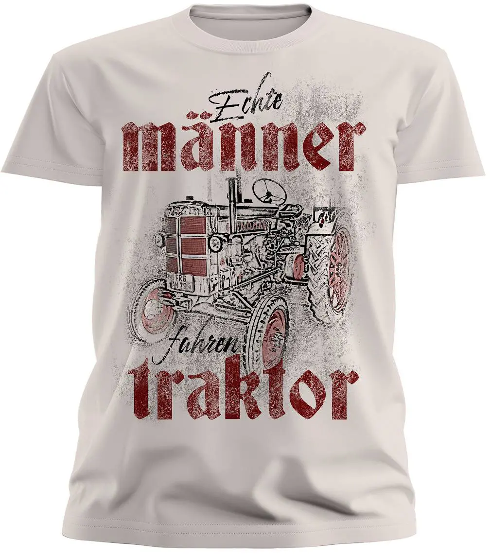 Trachten Kinder T-Shirt Echte Männer fahren Traktor
