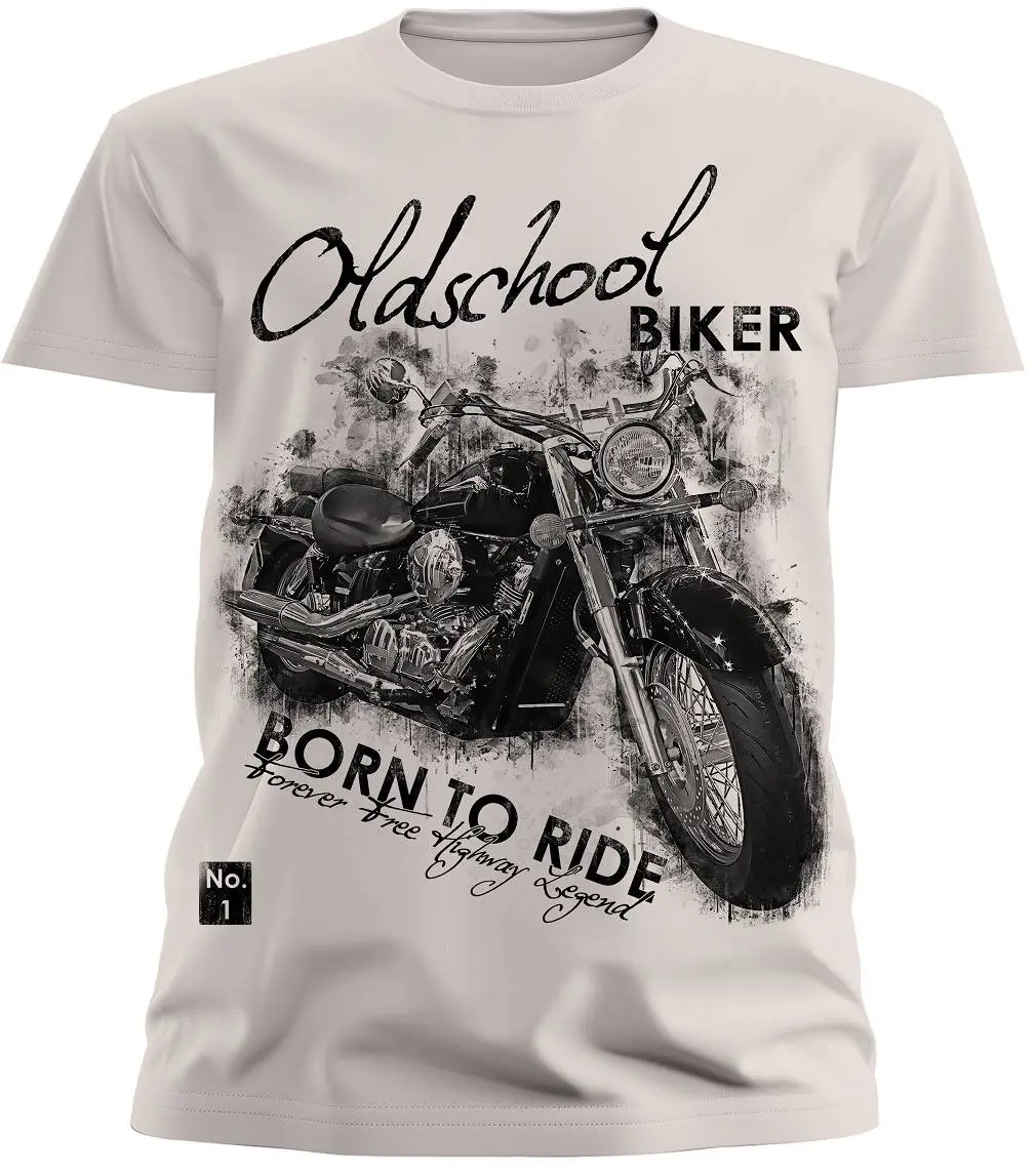 Almtracht Trachtenshirt Kinder T-Shirt Oldschool Biker Trachten Kinder T-Shirt Oldschool Biker