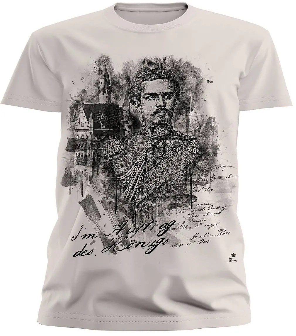 Almtracht Trachtenshirt Kinder T-Shirt Im Auftrag des Königs Trachten Kinder T-Shirt Im Auftrag des Königs