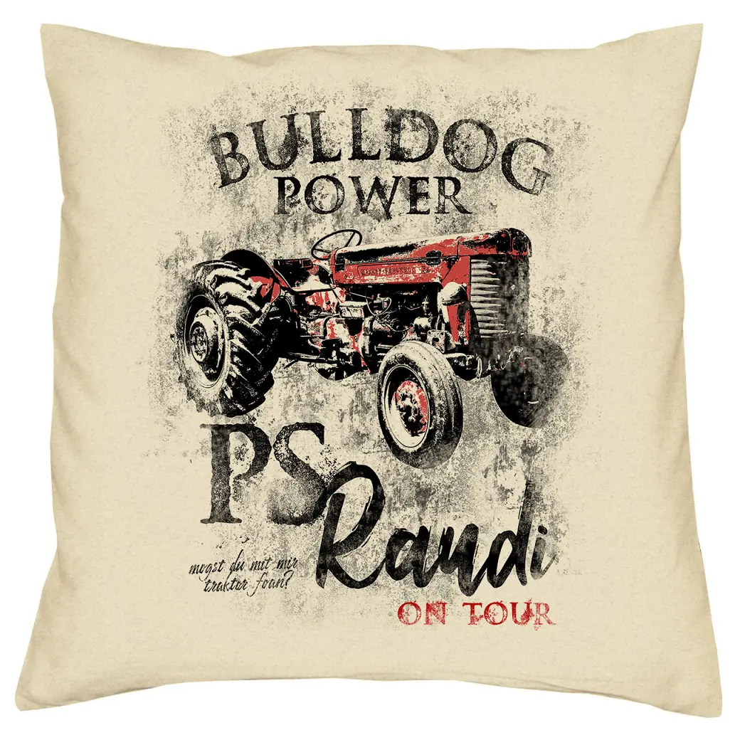 Trachten Kissen Bulldog Power