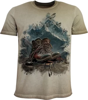 Herren T-Shirt Bergschua