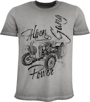 Herren T-Shirt Alpen Power