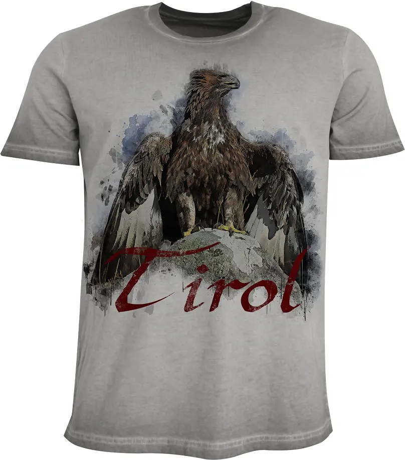 Trachten Herren T-Shirt Tirol Adler