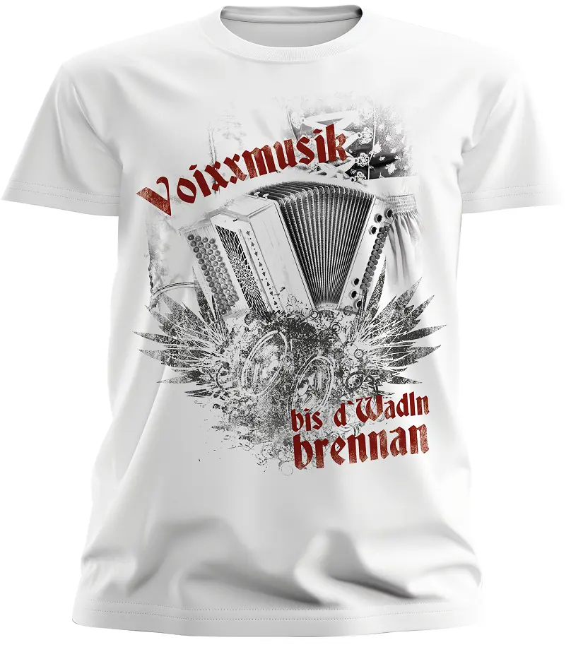 Trachten Herren T-Shirt Voixxmusik
