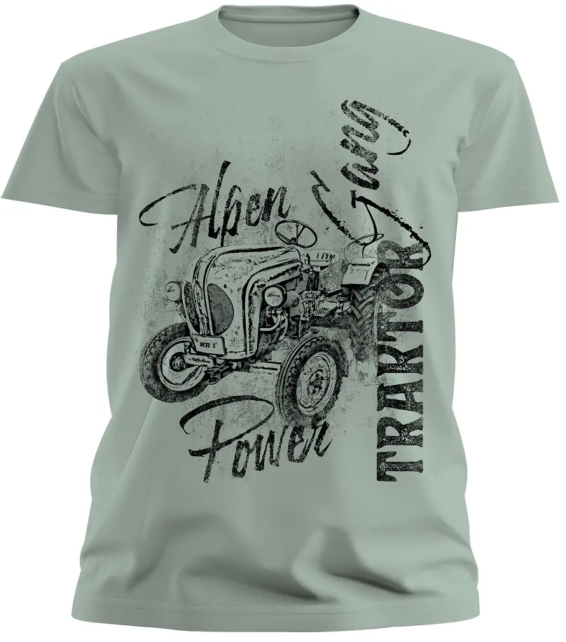 Trachten Herren T-Shirt Traktor Gang