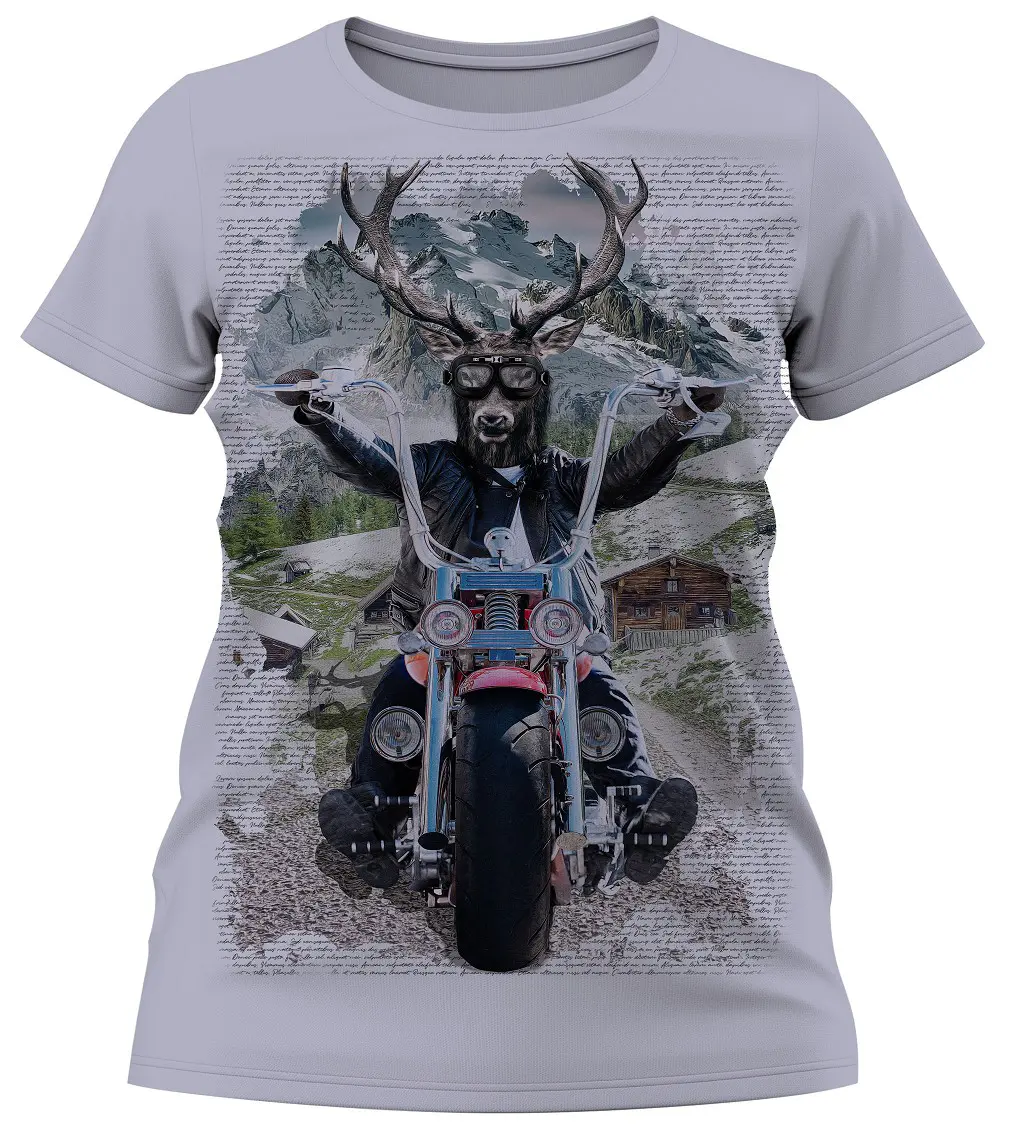 Trachten Damen T-Shirt Alpenrider