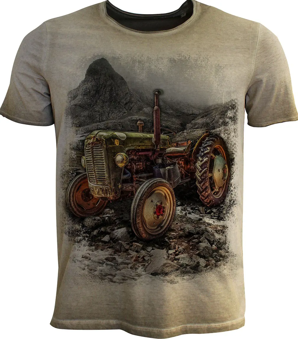 Trachten Herren T-Shirt Traktor