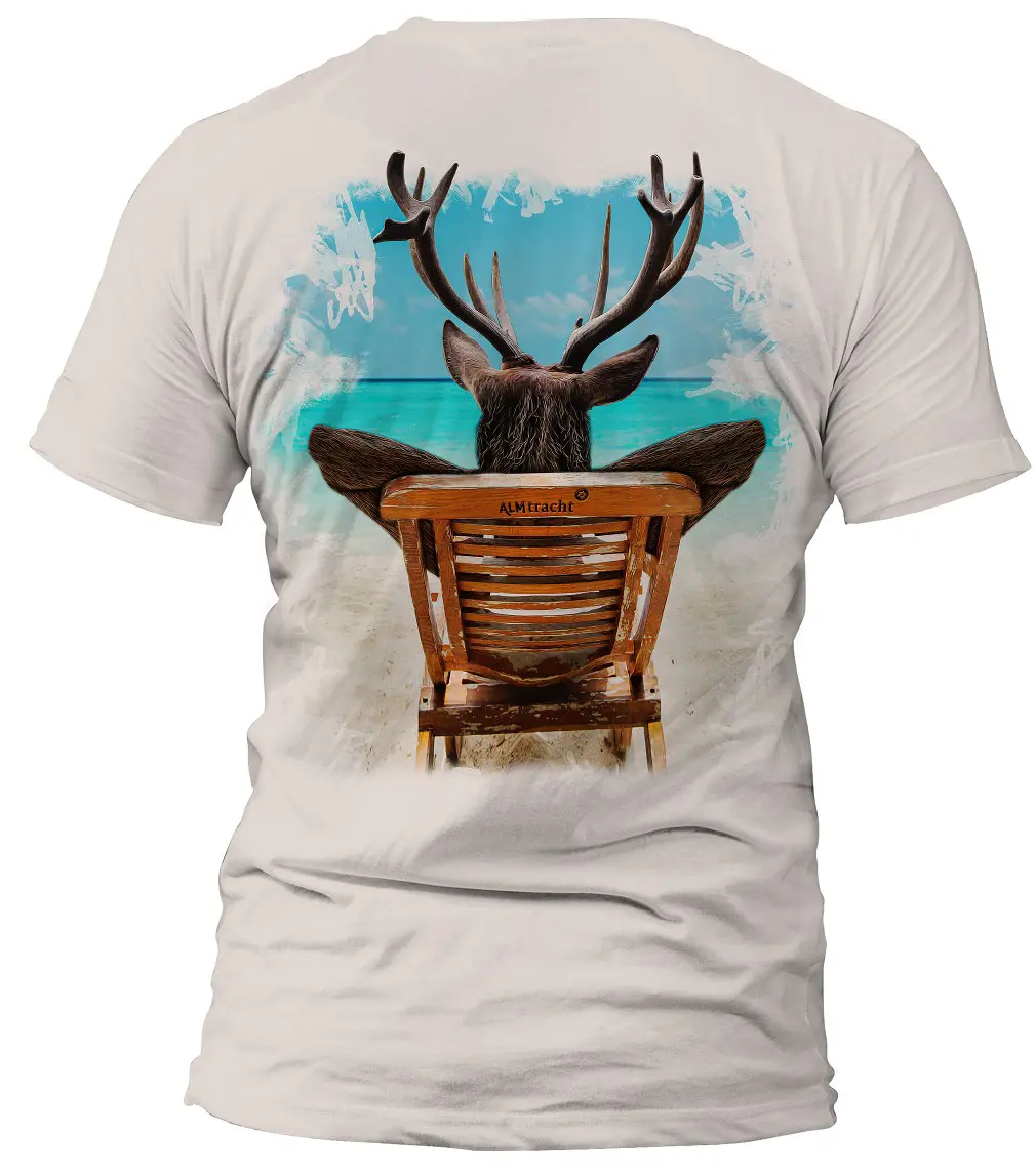 Trachten Herren T-Shirt Beach