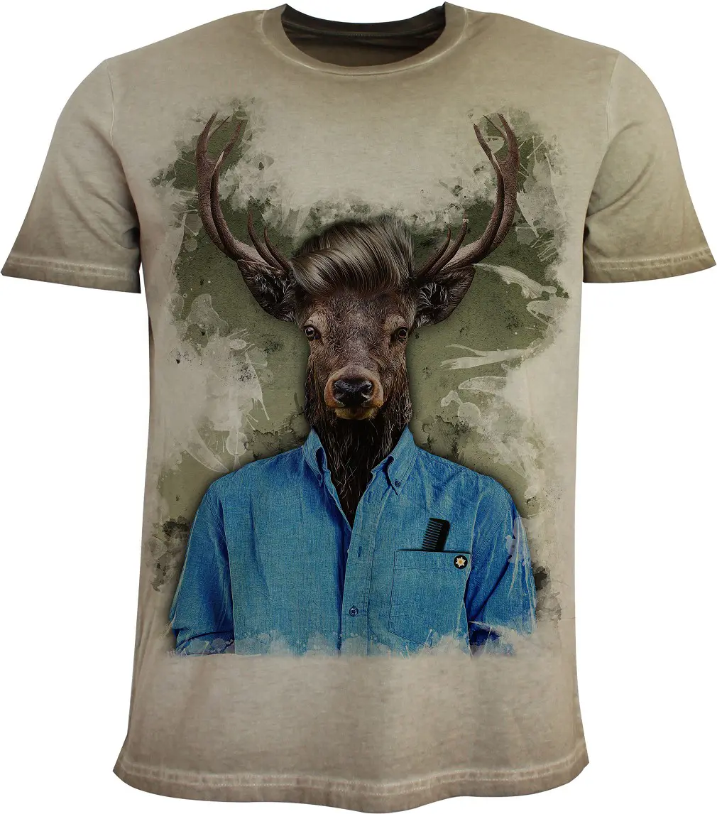 Almtracht Trachtenshirt Kinder T-Shirt Rocco Trachten Kinder T-Shirt Rocco