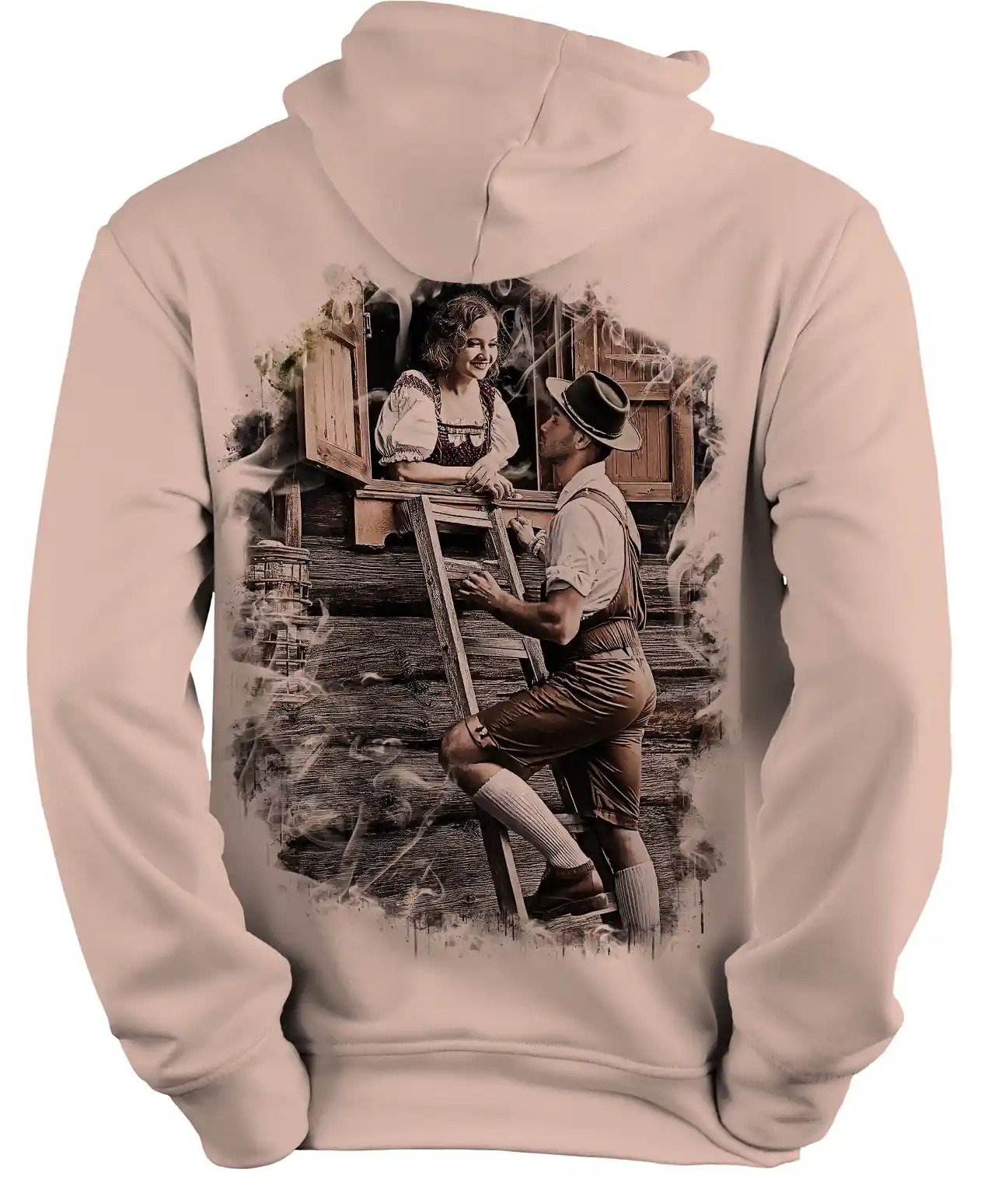 Trachten Hoodie Fensterln