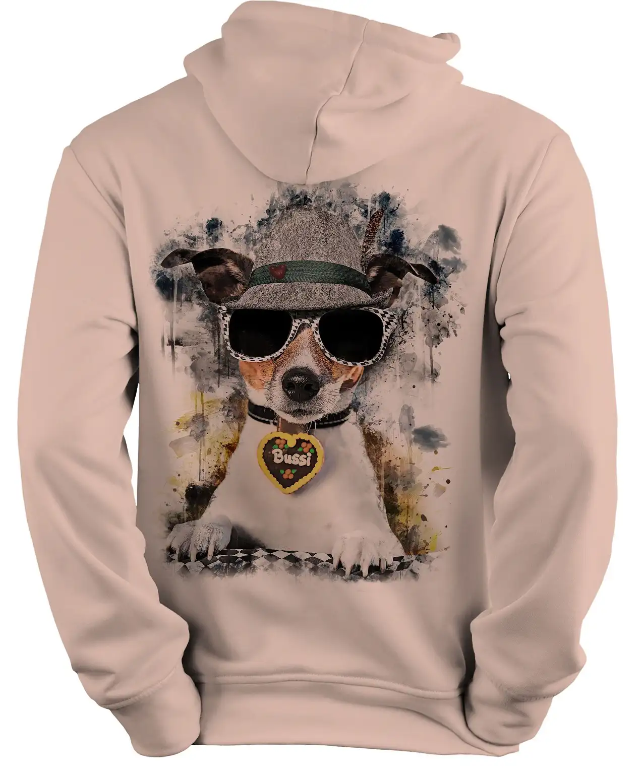 Trachten Hoodie Hund Bussi