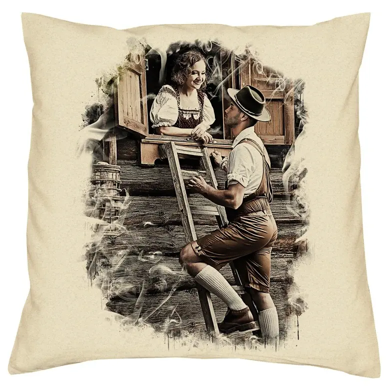 Trachten Kissen Fensterln