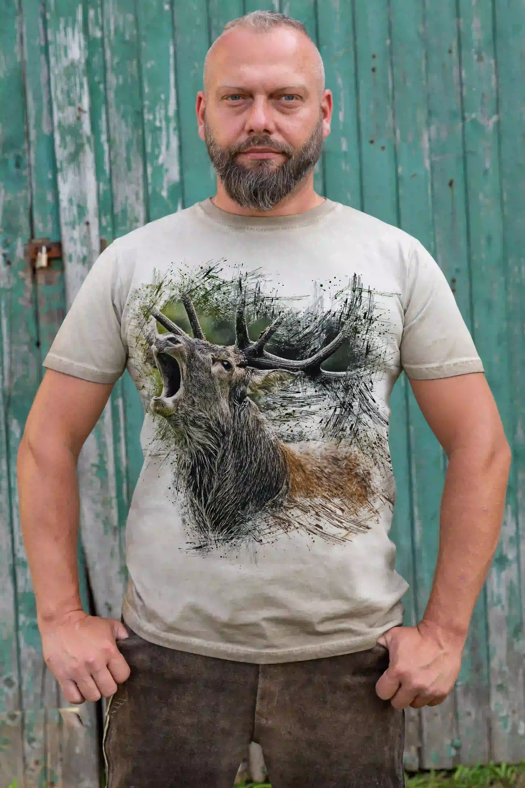 Trachten Herren T-Shirt Rudolf