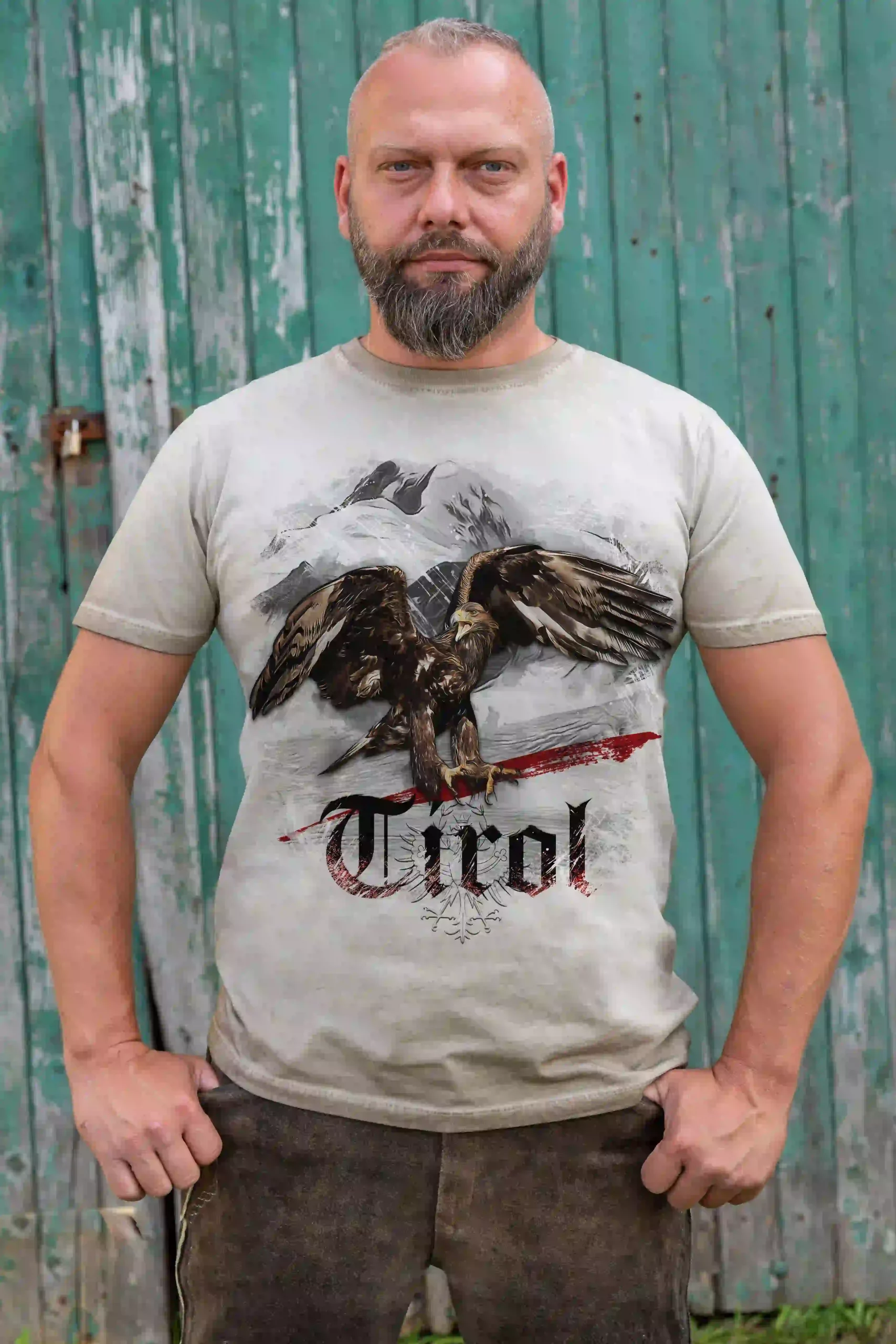 Trachten Herren T-Shirt Peda