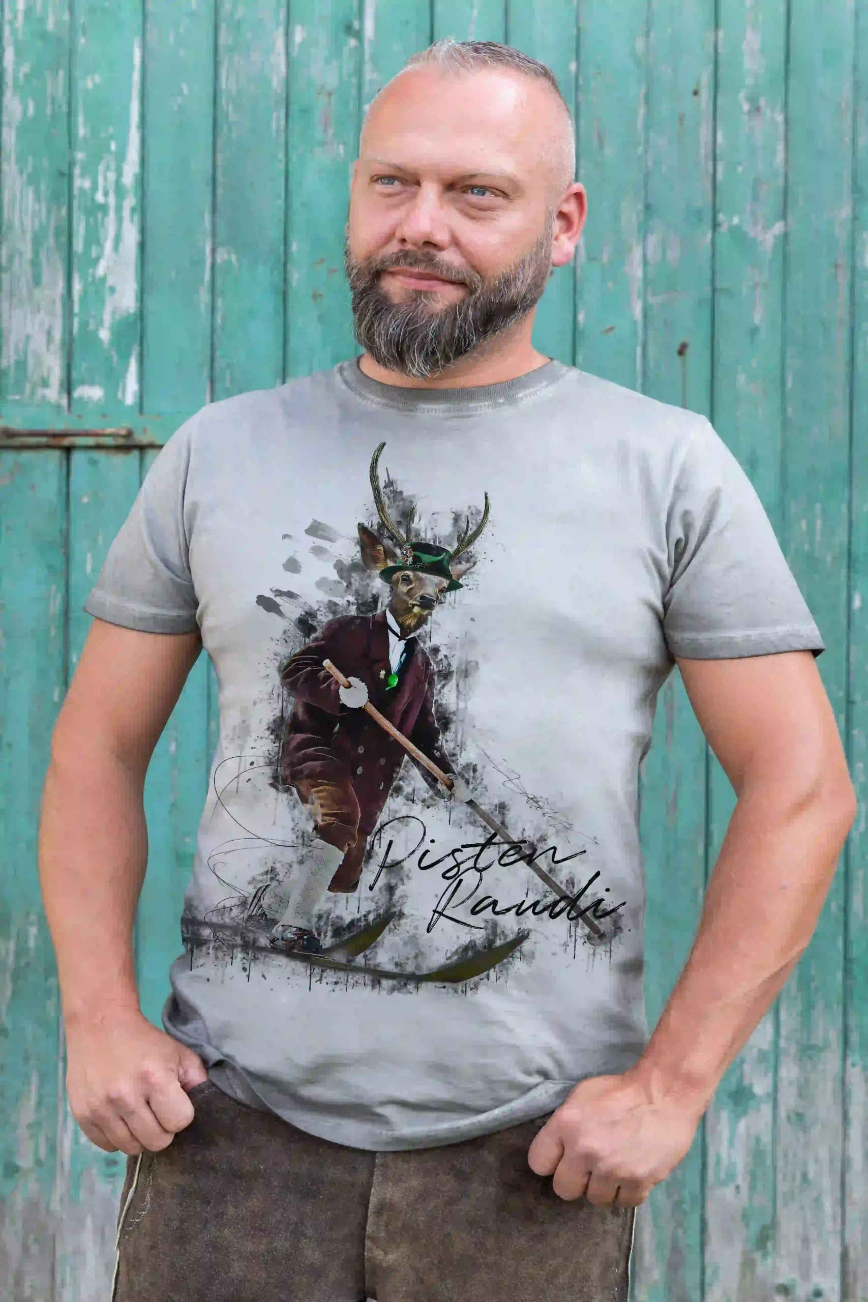 Trachten Herren T-Shirt Rudi