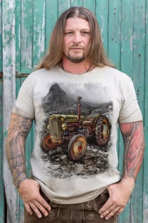 Herren T-Shirt Traktor