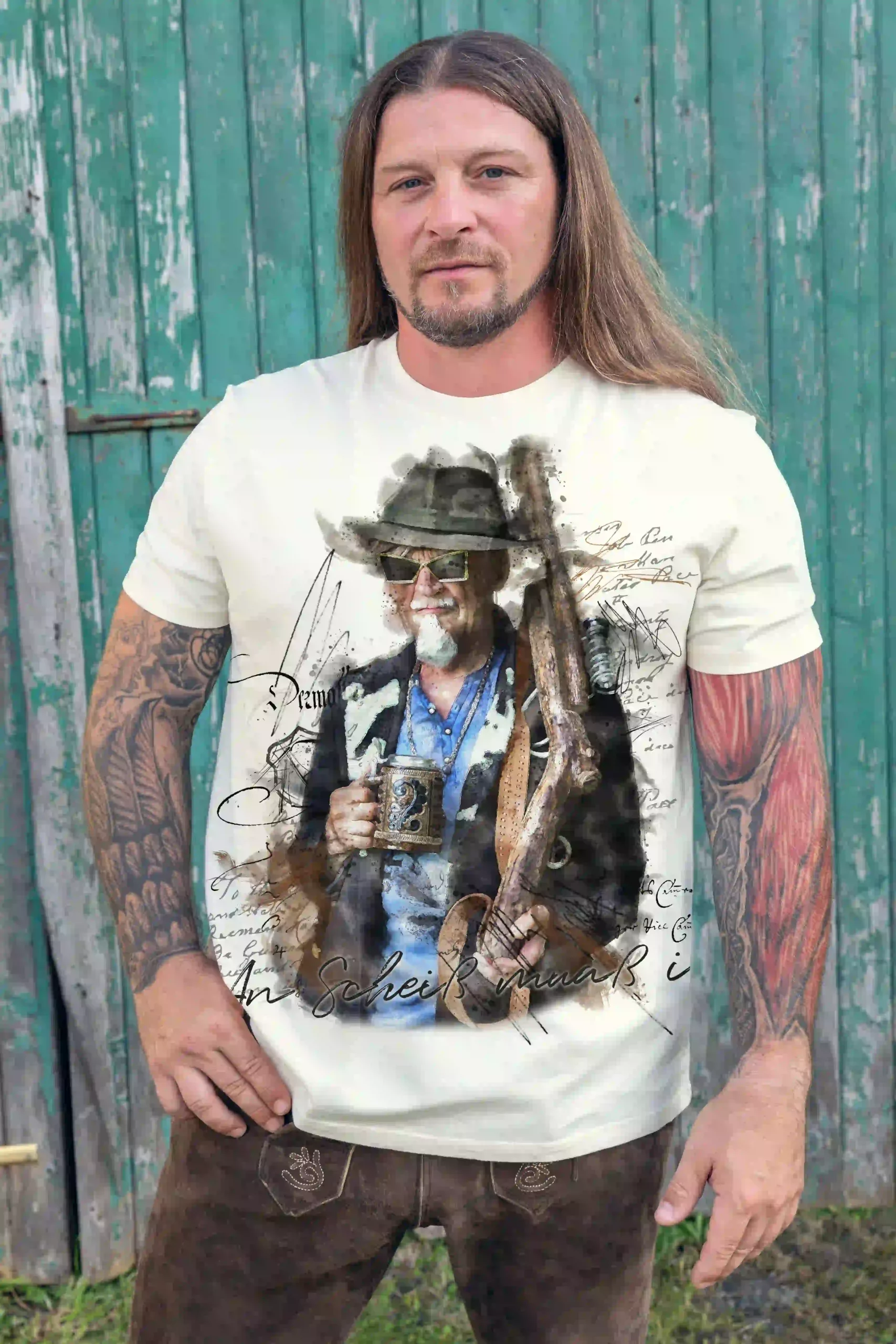 Trachten Herren T-Shirt Grantler Albert