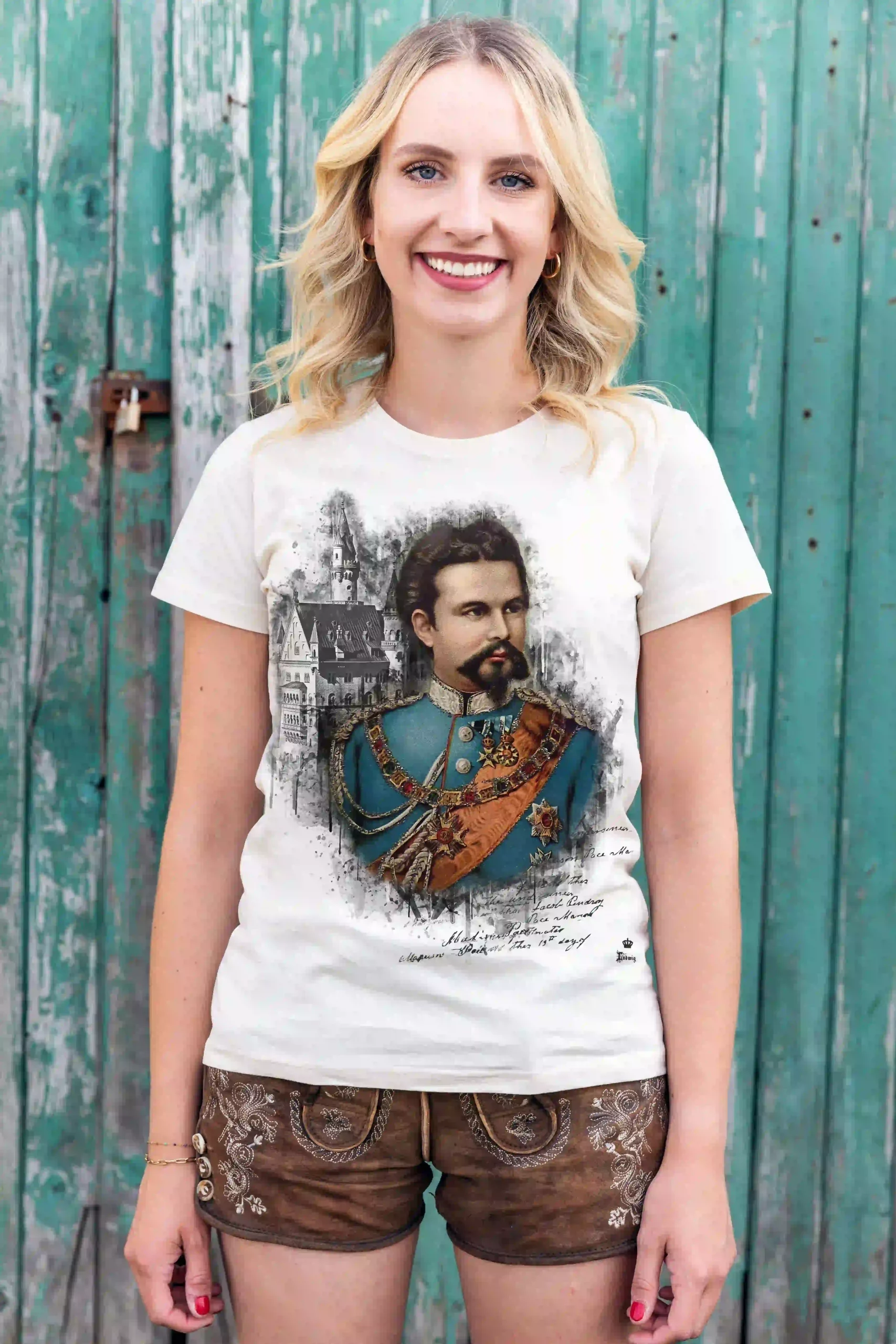 Trachten Damen T-Shirt Ludwig