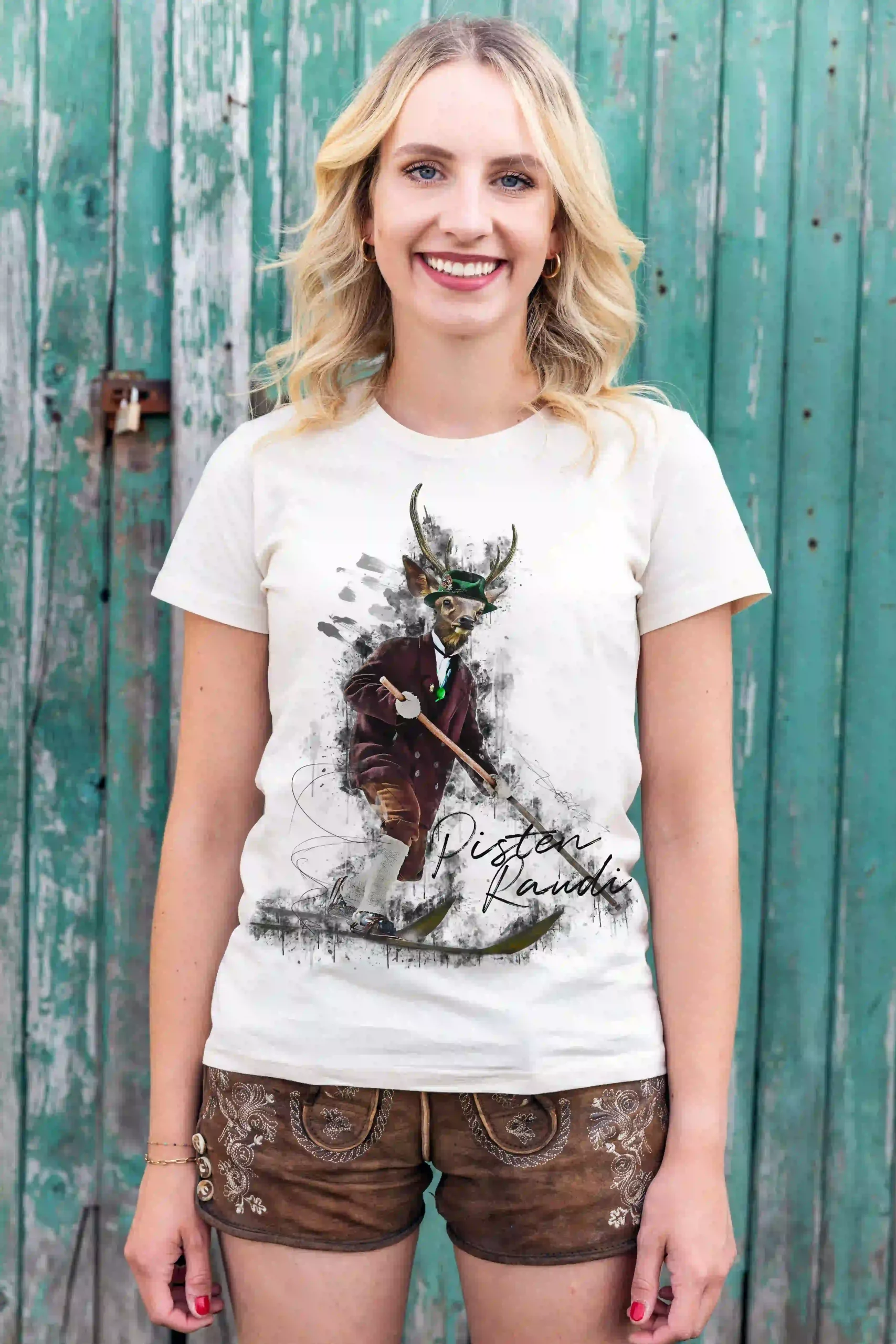 Trachten Damen T-Shirt Rudi