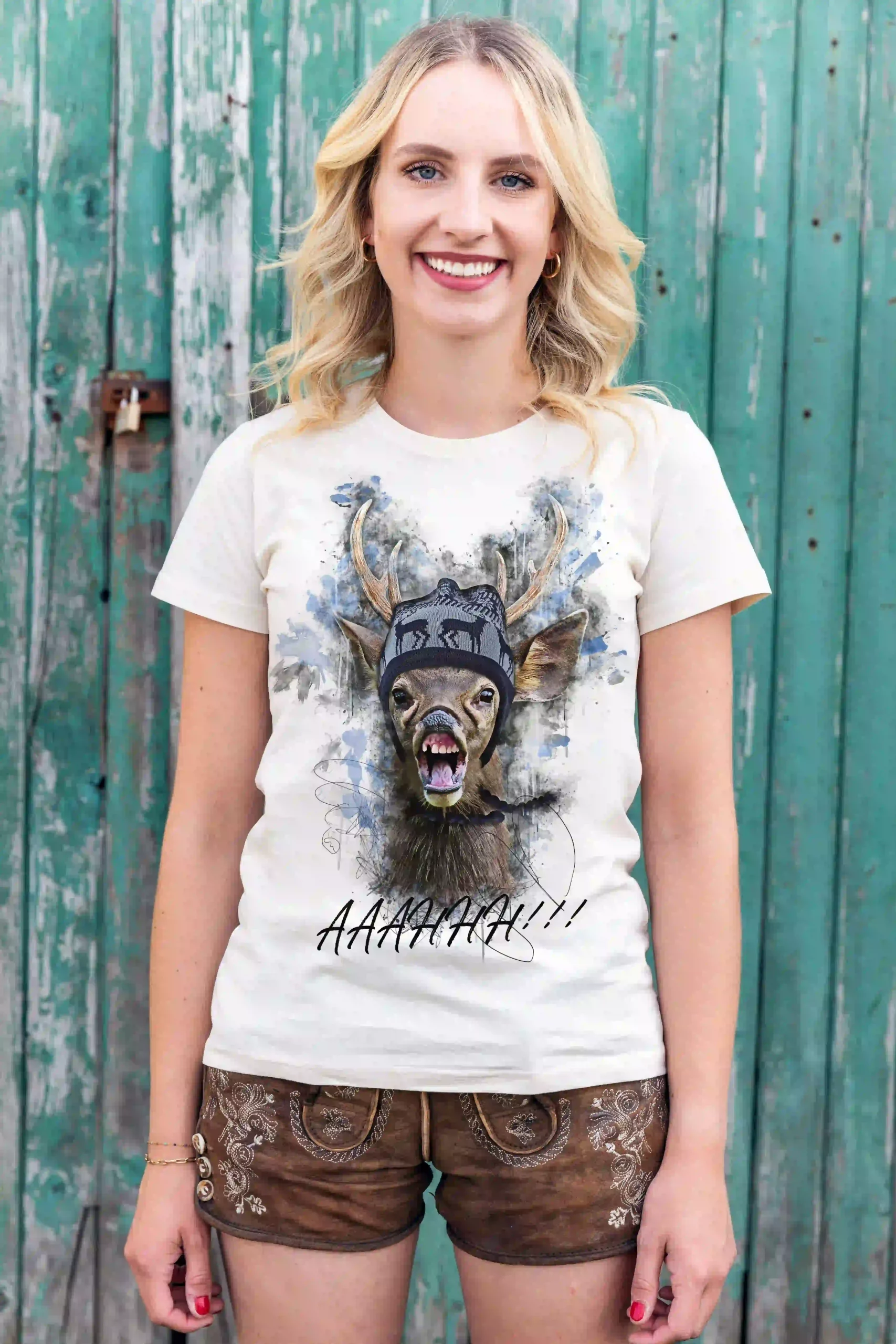 Trachten Damen T-Shirt Carlos