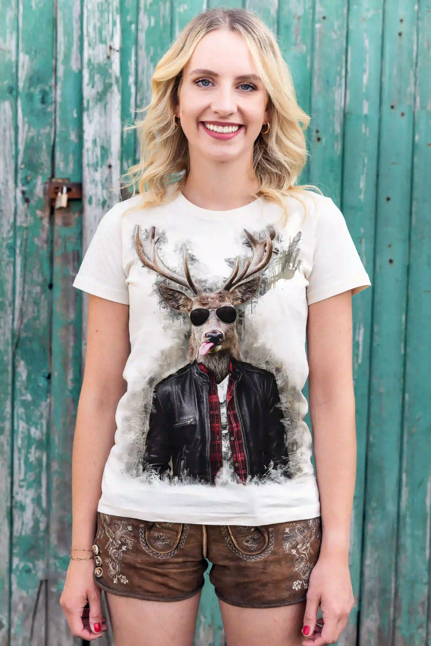 Trachten Damen T-Shirt Frank