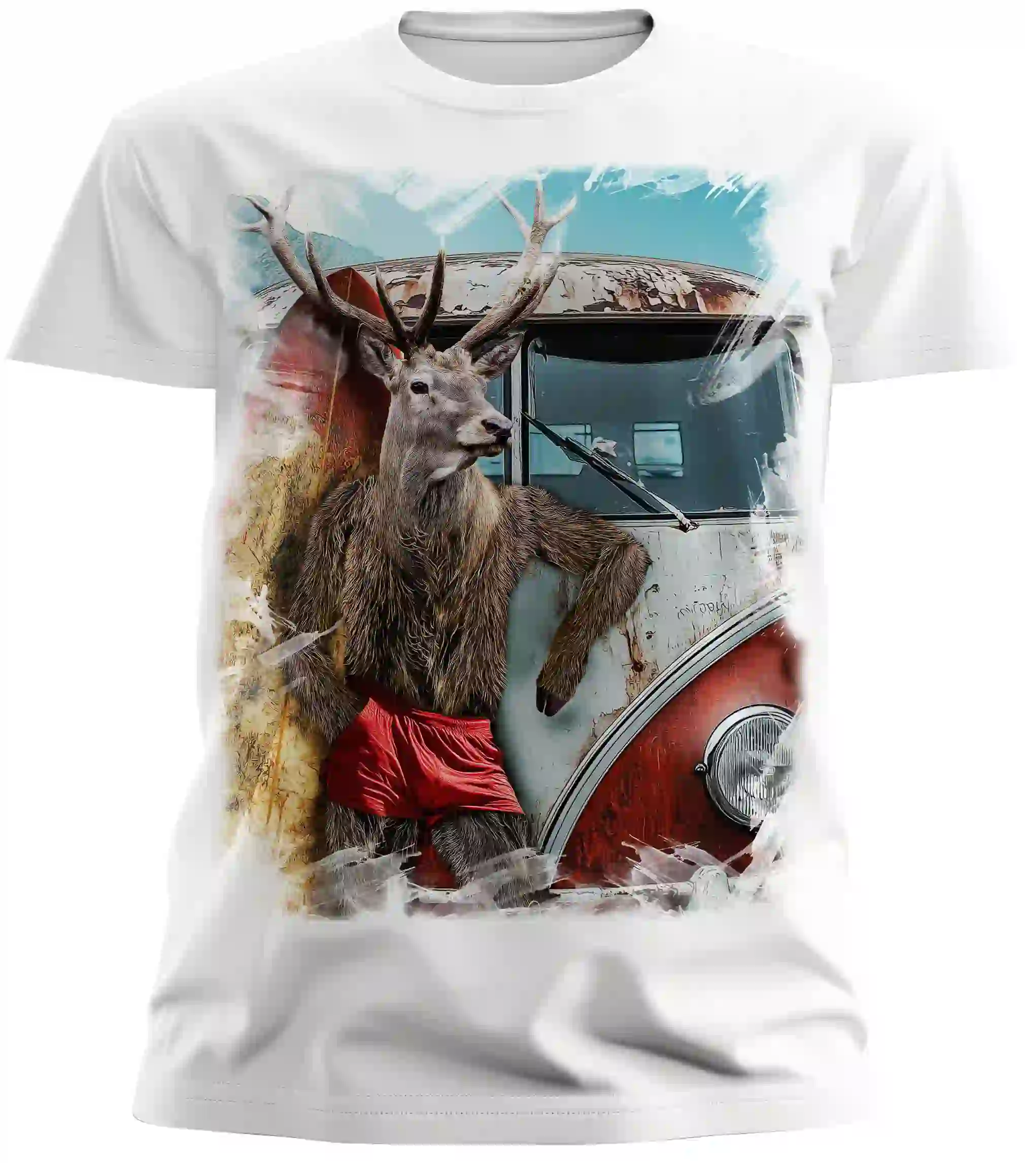 Trachten Herren T-Shirt Sunny