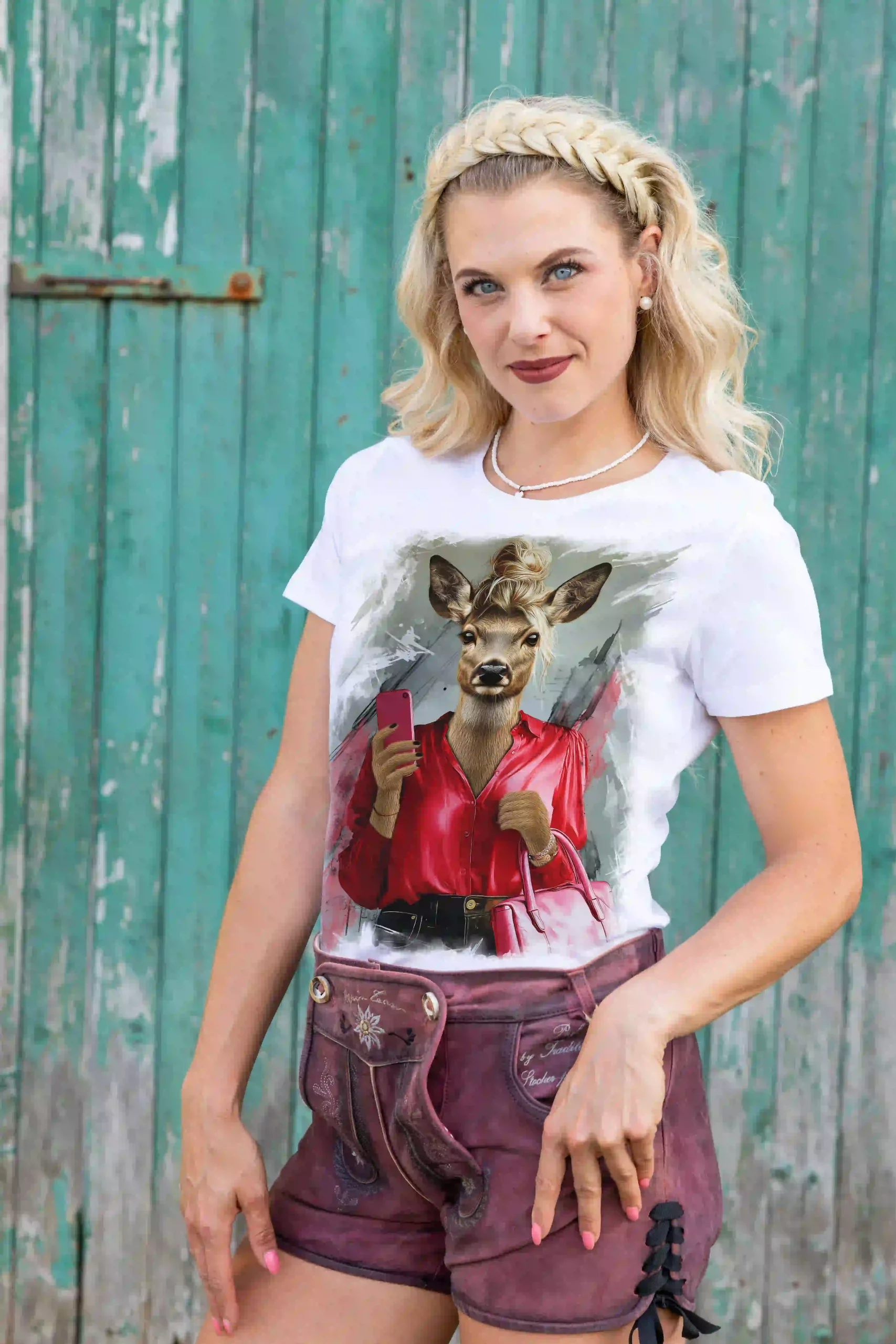 Trachten Damen T-Shirt Candice