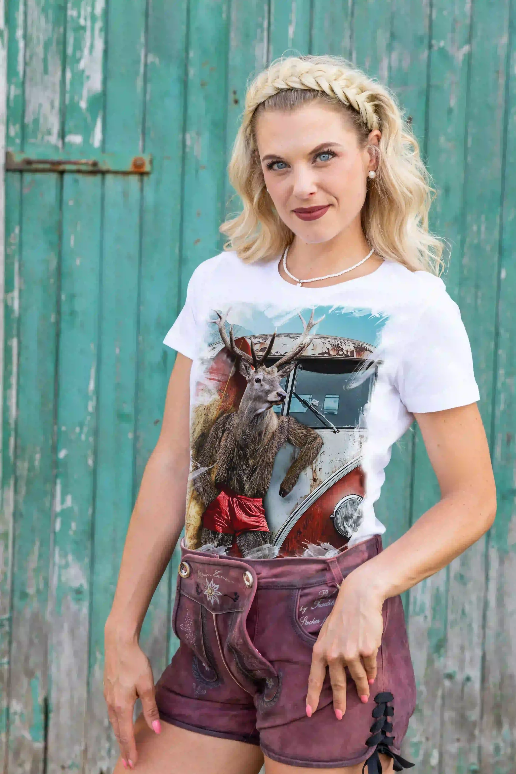 Trachten Damen T-Shirt Sunny