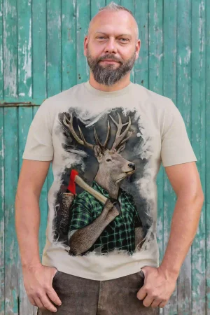 Herren T-Shirt Holzknecht