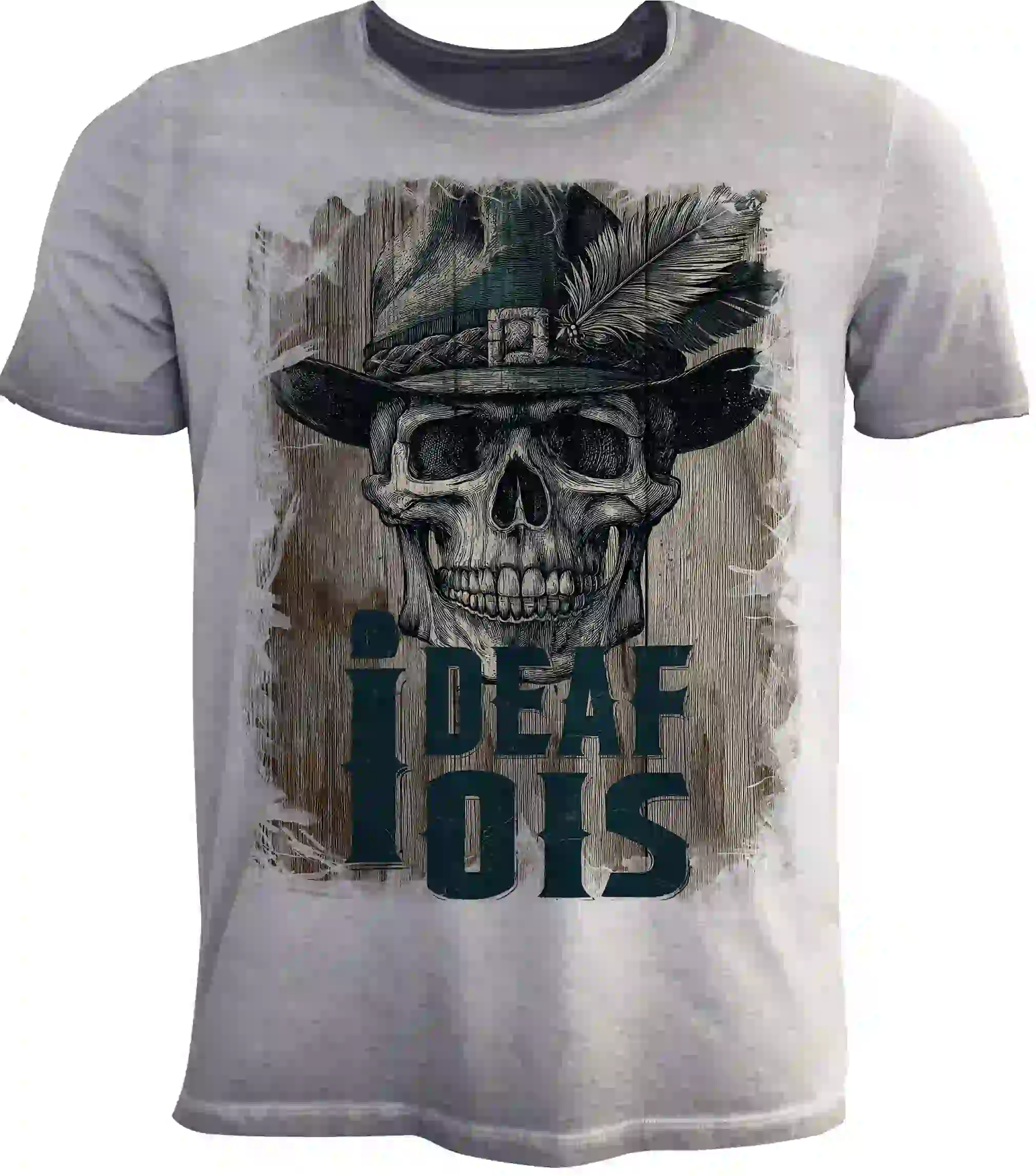 Trachten Herren T-Shirt I deaf ois