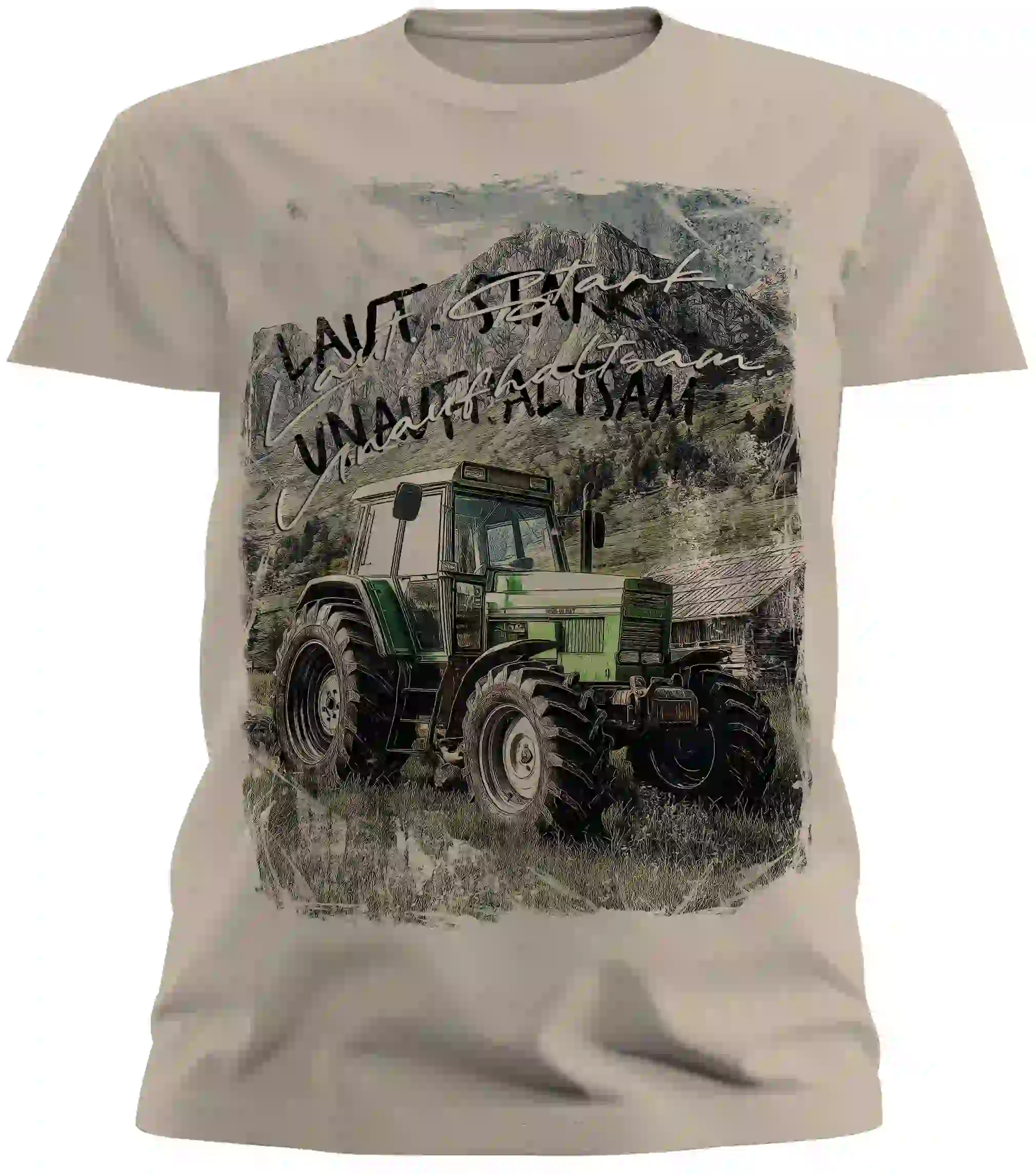 Trachten Herren T-Shirt Unaufhaltsam