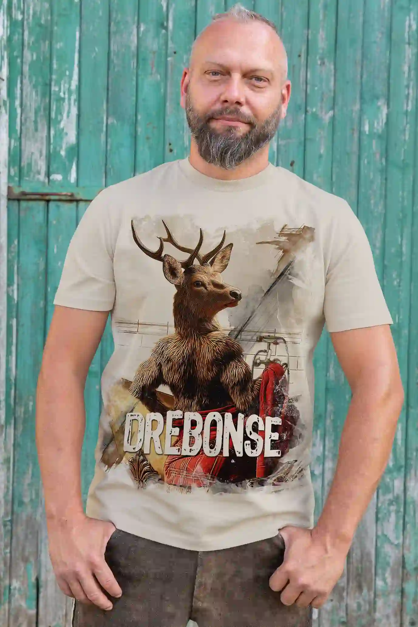 Trachten Herren T-Shirt Drebonse