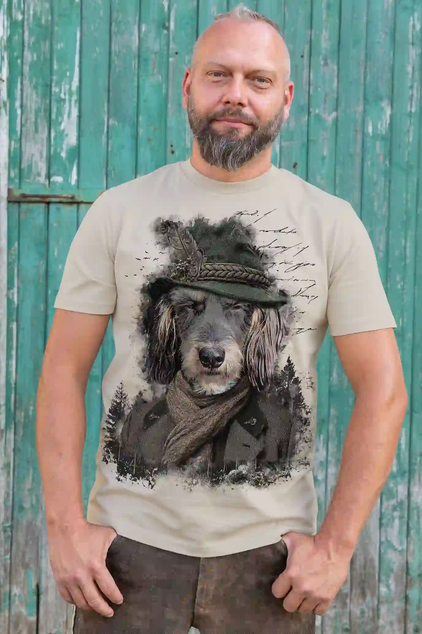 Trachten Herren T-Shirt Fonsi