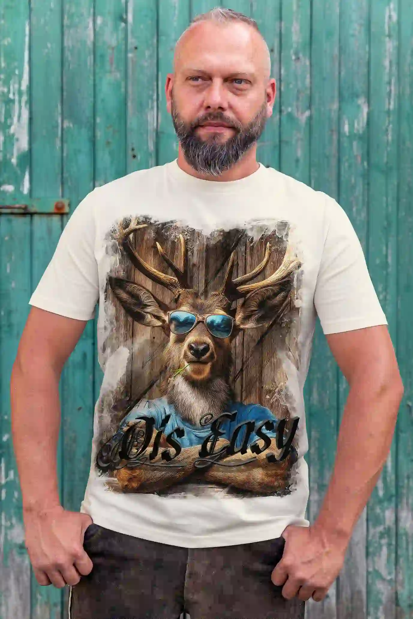 Trachten Herren T-Shirt Ois Easy Gustav