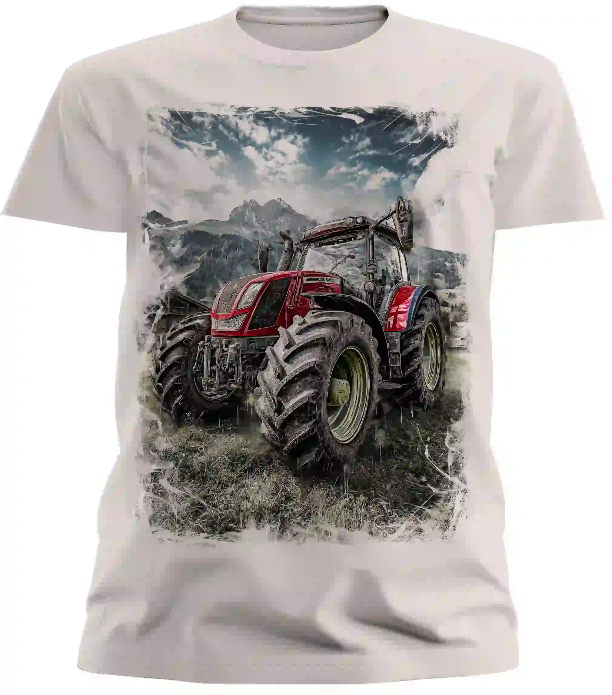 Almtracht Trachtenshirt Kinder T-Shirt Roter Blitz Trachten Kinder T-Shirt Roter Blitz