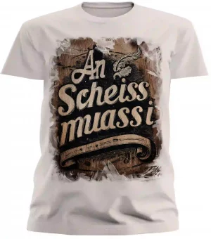 Kinder T-Shirt An Scheiss muass i