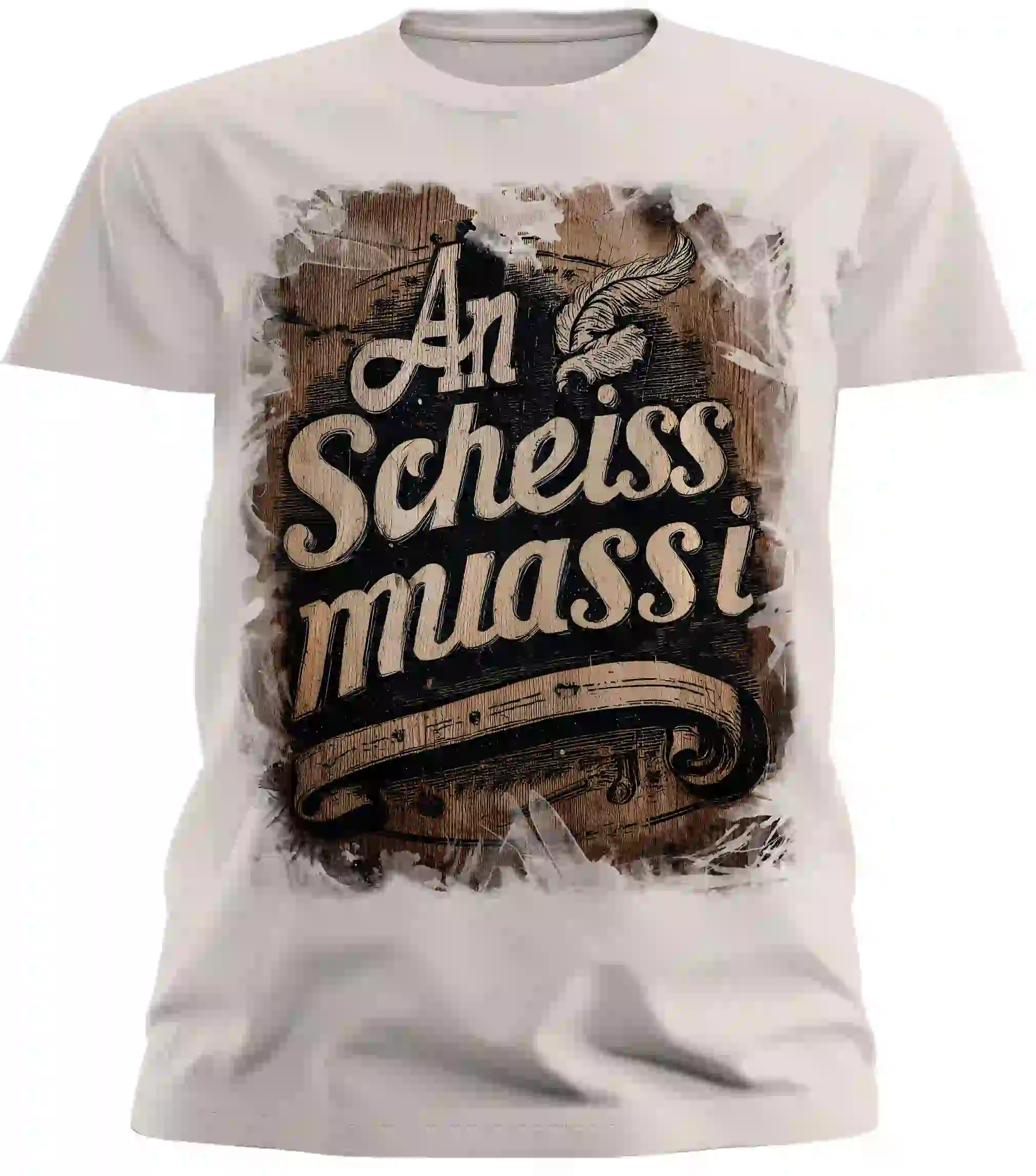 Almtracht Trachtenshirt Kinder T-Shirt An Scheiss muass i Trachten Kinder T-Shirt An Scheiss muass i