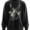 Trachten Herren Pullover Wild Nature