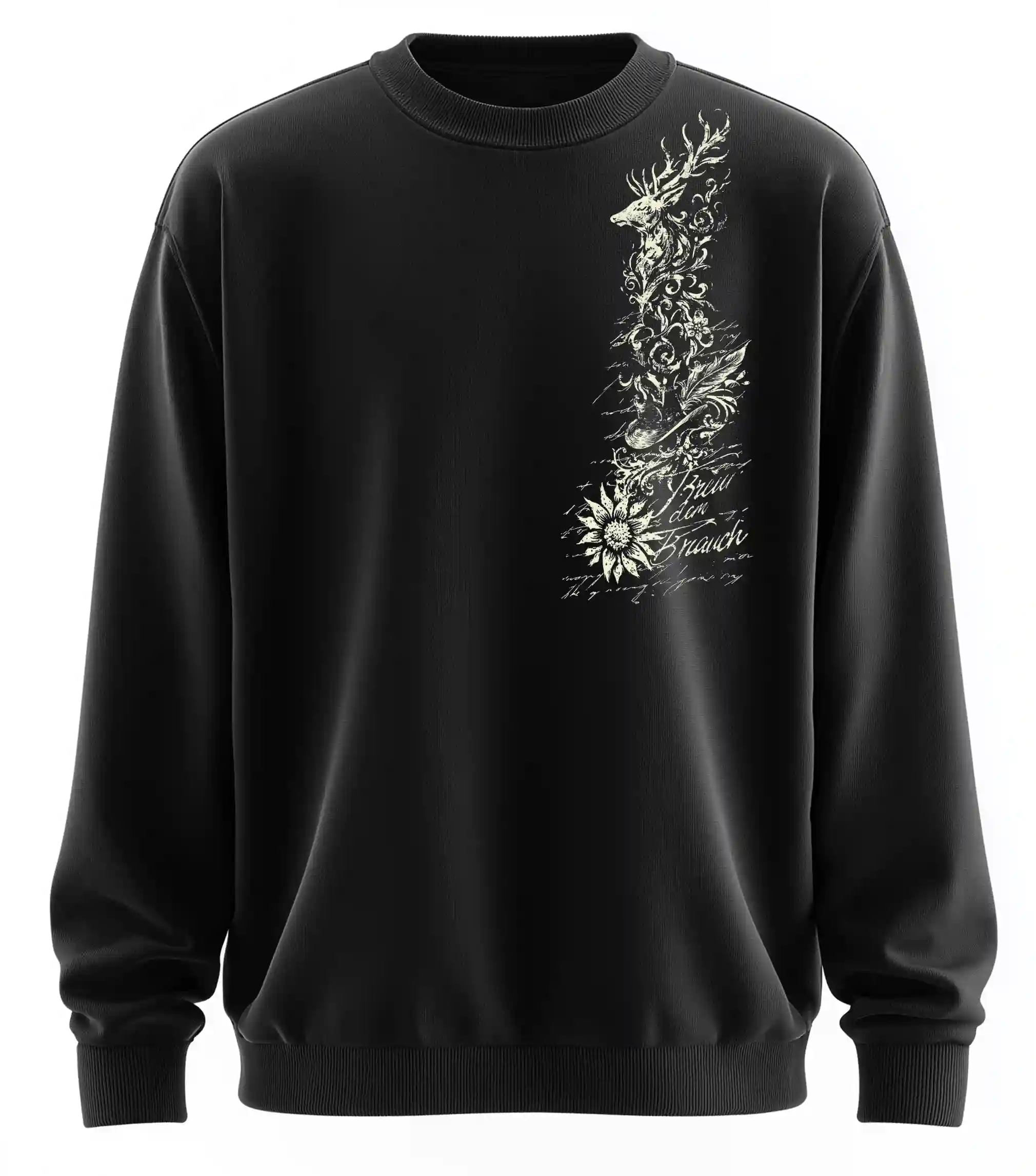 Trachten Herren Pullover Deercharge