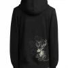 Trachten Zip-Hoodie Deercharge