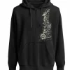 Trachten Zip-Hoodie Deercharge